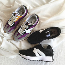 A great wave of stars bursting with spring and autumn money for men and women lovers retro casual sneakers damping travel shoes Slow running shoes