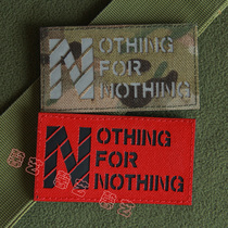 Nothing For Nothing Pie will not fall in the sky Laser hollow night vision reflective velcro armband