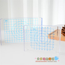 Thickened U-shaped pressure plate clay tool ultra-light clay transparent proportional mud plate scale DIY Duo Luo grocery store