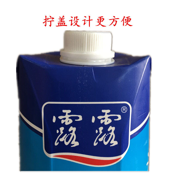 露露1lx6罐 经典承德杏仁露植物蛋白饮料饮品放价1升大罐整箱包邮
