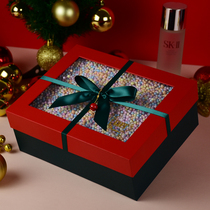 Christmas Eve Apple Gift Box Birthday Gift Gift Return Candy Practical Exquisite Transparent Window Christmas Packaging Box