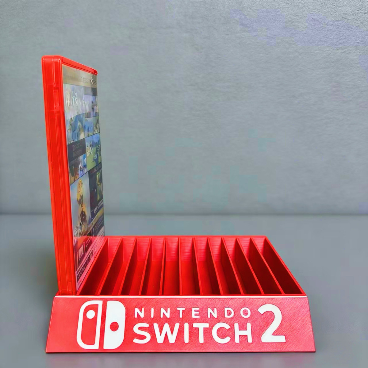 товар из китая switch2实体卡带盒 任天堂游戏收纳架 3d打印个性化定制