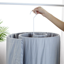 Drying quilts sheets artifact round spiral multi-function drying quilt single hanger student household drying hanger