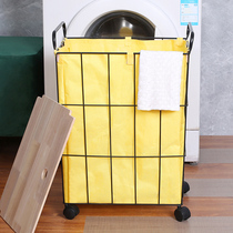 Dirty clothes basket home waterproof clothes storage bucket dirty clothes frame clothes bucket laundry basket dirty clothes storage basket