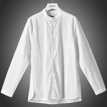 Mens West Lake Pavilion (JP) Autumn Highlights mens taste ~ temperament Chinese style cotton shirt 653