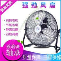 Industrial fan landing high-power formaldehyde removal large-scale commercial squatting head cooling electric fan floor fan New