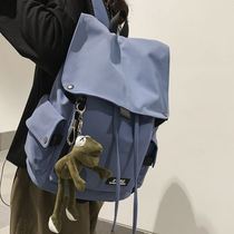 Japanese falling feeling schoolbag suitable for middle school students female junior high school students large capacity simple light small backpack