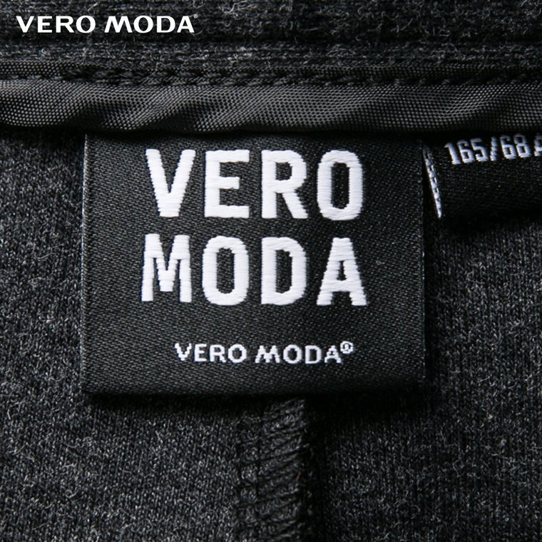 Vero Moda简约设计个性拼接面料小哈伦版型休闲裤|315314005