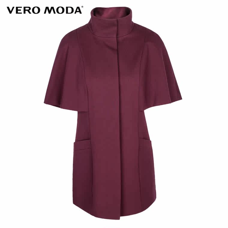 Vero Moda英伦披肩设计修身风衣外套|315321006