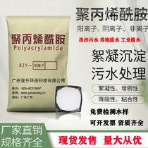 Polyacrylamide PAM thickener Anionic cationic flocculant Sand washing white medicine Sewage treatment agent