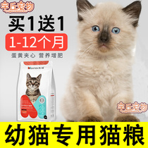 Young Cat Special Cat Food Nutrition Gain 1 to March February Zhonghua Tian Yuan Cat Wandering Cat Goat Milk Powder small milk cat February
