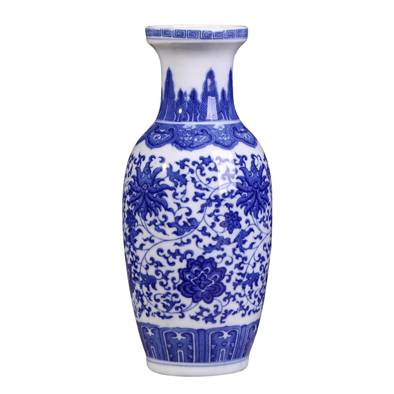 Jingdezhen ceramics vase archaize cordierite porcelain vase flower vase archaize do old vase decoration as furnishing articles