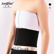 Through-grid chest cos strapless chest female strap chest cloth chest cloth chest bandage chest bandage handsome t big chest male