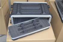 3U M ABS Plastic Case 31CM Deep with sponge Performance Wedding Peripheral Microphone Microphone Receiver Air Case