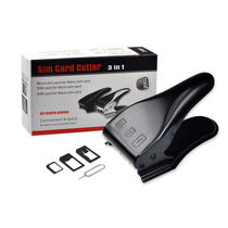 Sim card three-use scissors three-in-one card cutter knife phone accessories multi-use casser hardware tools