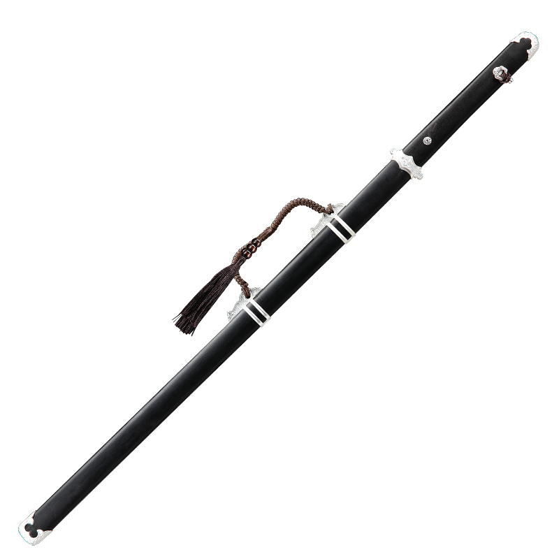 longquan guile integrated steel Tang Jiantang cross long sword traditional pattern steel town curtilage tang sword is not edged usually