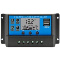Solar controller 12V24V Adaptive 10A20A30A Solar charger with USB5V phone charging