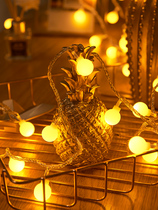 led Net Red Star light string dormitory hanging bed small color light flashing light string light starry light star room decoration outdoor diy