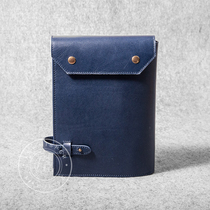 LeWhisper handmade head layer cowhide designer multifunctional large capacity with folding body bag kit