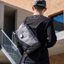 Lewhisper city exploration series trumpet trendy multifunctional commuter messenger bag photo bag shoulder slant span