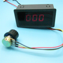 Digital display PWM DC motor governor 6V12V24V stepless speed control switch controller display housing