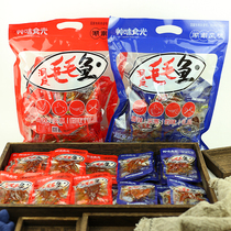 Hunan special delicacies Guang Dong Ting Mao Mao fish Ready to eat delicious spicy fish snacks Snacks Jinggang Ancient Town