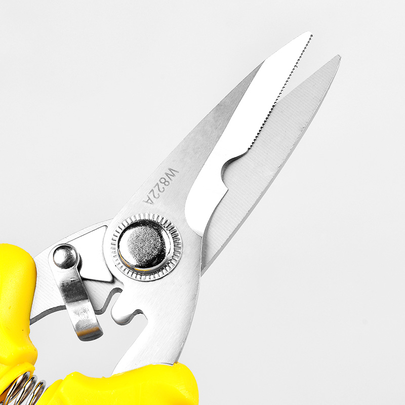 kevlar scissors non-slip scissors aramid scissors ftth fiber optic tools fiber patch cord pigtail scissors