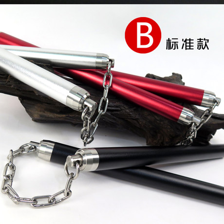Kung Fu Dragon nunchuck nunchaku stick two unnamed series stainless steel alloy stick dance performances flower stick free shipping Kung Fu Dragon nunchuck nunchaku stick two unnamed series stainless steel alloy stick dance performances flower stick free shipping