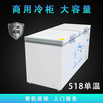 Horizontal refrigerator freezer freezer freezer single temperature commercial large capacity small freezer freezer household