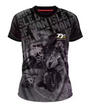 Isle of Man tt racing T-shirt motorcycle summer riding short-sleeved locomotive cultural shirt quick-dry breathable Knight short t