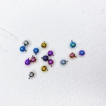 14g titanium alloy ball tongue nail ear nail lip nail Import puncture perforated internal thread ornament