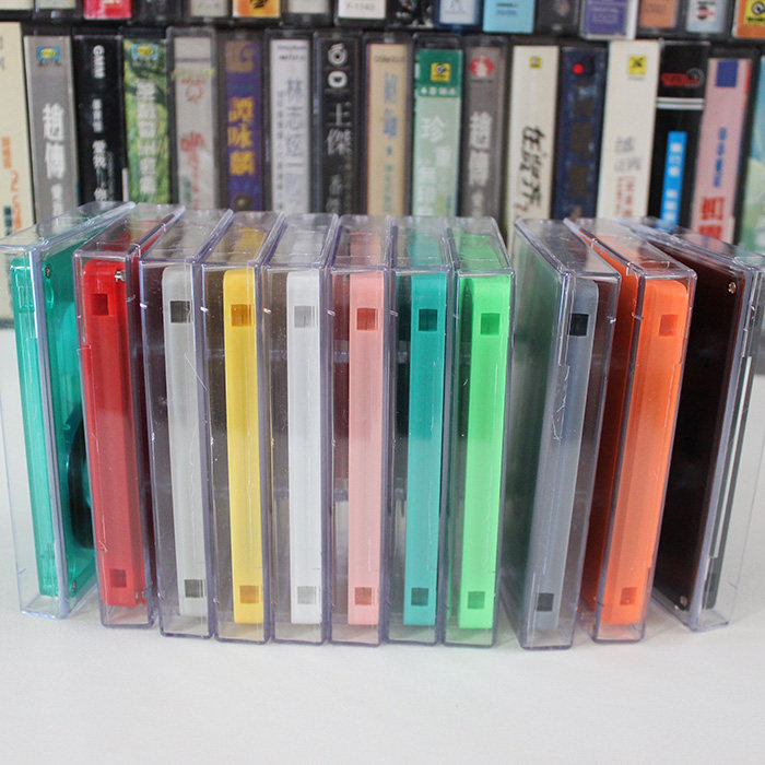 空白录音磁带录歌卡带录音带录音机音乐彩色复读机音乐卡带彩经典