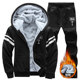 Xing code sweater set Korean version of the male 2020 new hooded sportswear plus velvet casual tide autumn winter coat Xing code sweater set Korean version of the male 2020 new hooded sportswear plus velvet casual tide autumn winter coat