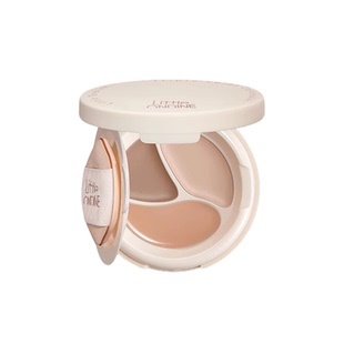 【百补】小奥汀气垫遮瑕膏遮盖斑点痘印黑眼圈提亮凹陷三色遮瑕