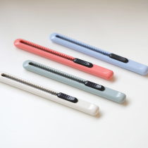 Half Moon utility knife Paper cutter Candy color cute packaging tool