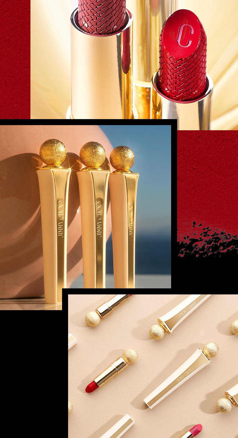 jimmychoo吉米周唇膏口红大牌滋润提气色正品彩妆