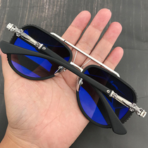 Jane Krot Sunglasses Men and Women Big Face Fat Driving Toad Mirror Fashion Personality Heavy Worker With Near Sight Sunglasses