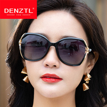 2022 new ladies polarized sunglasses online red fashion ins glasses anti-ultraviolet sunglasses female boomers