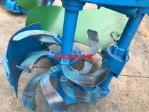 Changzhou Dongfeng 151 walking tractor supporting wheat vegetable greenhouse ditching machine all steel casting