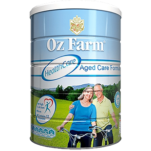 【专享优惠】OzFarm中老年低糖低脂高钙奶粉澳滋低GI无蔗糖900g