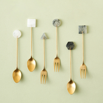 Small Spoon Mini Delicate Moon Coffee Spoon Long Handle Mesh Red Sweet Spoons Stainless Steel Stirring Spoon Fairy for small household