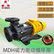 MDH400401422423 magnetic drive circulating pump acid and alkali resistant anticorrosive chemical pump electroplating wastewater filter