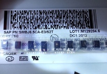 TVS transient suppression diode SMB10J10A-E3 52 SMB10J10A silk screen: 1AX SMB