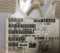 600 S2R7BW250XT 0603 2 7P ATC high Q capacitance ATC600S2R7BW250T