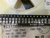 Special price Littelfuse brand insurance pipe 1808 volume 125V 5A (500MA) 1 5A 2 5A