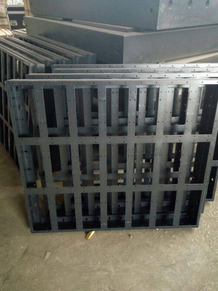 led显示屏简易防水箱体 室外全彩屏箱体 前维护后维护防水箱体