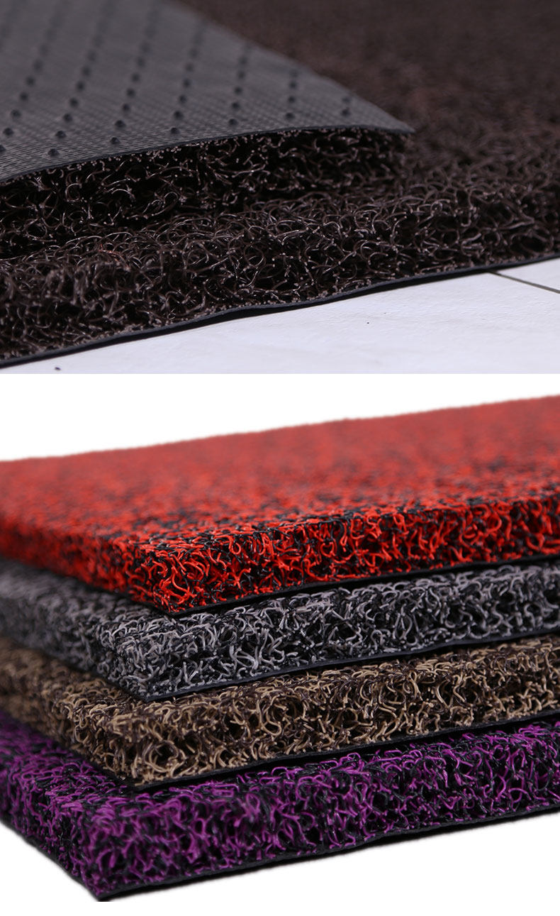 入户门丝圈地垫进门门口防滑地垫地毯门垫家用塑料丝圈脚垫可裁剪