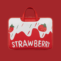 Laptop handbag applicable Apple air13 3 Dell Lenovo Xiaomi 14 handheld 15 6 inch woman little fresher and good looking MacBookpro13 3 computer bag cute