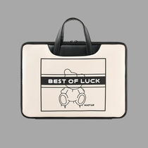 Laptop Bag Hand Fashion Apply Lenovo 15 6 Inch Millet 14 Women Apple Dell Dell g3 Brief air13 Little Fresh 14 Huawei Matebook Little New pro16 Day