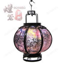Classical small iron art lantern LED ball lamp handicraft Spring Festival New Year Chinese New Year